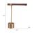 Kippy Silicone/Steel Table Lamp