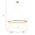 Wiber Silicone/Steel Ceiling Lamp