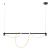 Adder Flexible Silicone/Steel LED Ceiling Lamp