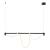 Adder Flexible Silicone/Steel LED Ceiling Lamp