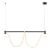 Adder Flexible Silicone/Steel LED Ceiling Lamp