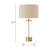 Boreal PVC/Steel Table Lamp