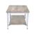 Lukey Wood Rectangular Coffee Table w/Casters