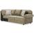 Hoylake 3-Piece Polyester U-Shaped Sectional Sofa w/Left Arm Chaise Facing