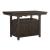 Oxton Rectangular Wood Extendable Counter Height Table with 2 Doors