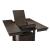 Oxton Rectangular Wood Extendable Counter Height Set with 2 Doors