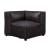 Birdie Top Grain Leather Modular Sectional Unit Wedge