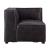 Birdie Top Grain Leather Modular Sectional Unit Wedge