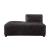 Birdie Top Grain Leather Modular Sectional Unit Chaise