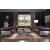 Aberdeen Vintage Top Grain Leather/Aluminum Loveseat