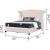 Sophia Fabric Upholstered Bed