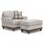 Clearbrooke Polyester Ottoman