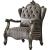 Versailles Oval Velvet Living Room Set