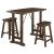 Bracknell Wood 3-Piece Pack Counter Height Set