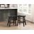 Caspian Wood 4-Piece Pack Counter Height Set