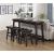 Caspian Wood 4-Piece Pack Counter Height Set