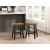 Caspian Wood 4-Piece Pack Counter Height Set