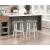 Caspian Wood 4-Piece Pack Pub Height Set