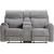 Aulada Fabric Glider Recliner Loveseat