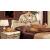 Barocco Leather Panel Bed