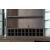 SM Homestead Wood Buffet & Hutch w/4 Doors, 2 Drawers, 20 Wine Bottle Storage & LED Light