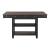 Baywater Rectangular Wood Counter Height Table with 4 Drawers