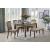 Armhurst Wood/Fabric Dining Bench