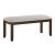 Binghampton Wood/Fabric Dining Bench