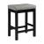 Connected Wood/Fabric 4-Piece Pack Counter Height Set with Drawer