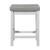Connected Wood/Fabric 4-Piece Pack Counter Height Set with Drawer