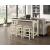 Beacon Wood/Fabric 4-Piece Pack Counter Height Set