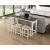 Beacon Wood/Fabric 4-Piece Pack Counter Height Set