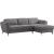 Beckett Fabric L-Shaped Sectional Sofa w/Right Facing Chaise