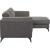 Beckett Fabric L-Shaped Sectional Sofa w/Right Facing Chaise
