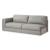 Amiata Leather 2-Piece L-Shaped Sectional Sofa w/Left Chaise