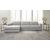 Amiata Leather 2-Piece L-Shaped Sectional Sofa w/Left Chaise