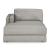 Amiata Leather 2-Piece L-Shaped Sectional Sofa w/Left Chaise