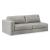 Amiata Leather 2-Piece L-Shaped Sectional Sofa w/Right Chaise