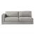 Amiata Leather 2-Piece L-Shaped Sectional Sofa w/Right Chaise