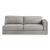 Amiata Leather 2-Piece L-Shaped Sectional Sofa w/Right Chaise