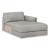 Amiata Leather 2-Piece L-Shaped Sectional Sofa w/Right Chaise