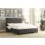 Baldwyn Fabric Tufted Sleigh Bed, Queen Size