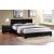 Zoey Leatherette Platform Bed, Full Size