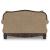 Chelsworth Golden Polyester Loveseat - Traditional Style