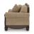 Chelsworth Golden Polyester Loveseat - Traditional Style