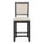 Asher Wood/Fabric Counter Height Chair