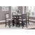 Asher Wood/Fabric Counter Height Chair