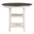 Asher Round Wood Counter Height Set
