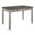 Brightleaf Rectangular Wood Counter Height Table with 4 Drawers