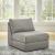 Avaliyah Polyester Modular Armless Chair